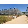 Buy cheap Venlo Glass Greenhouse , Multi Span Greenhouse For Hydroponics System from wholesalers