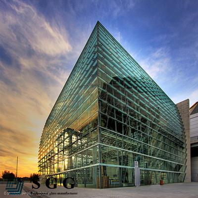 Buy cheap tempered glass curtain wall (4mm,5mm,6mm,8mm,10mm,12mm,15mm,19mm) from wholesalers
