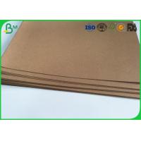 Buy cheap Good Stiffness Brown Kraft Liner Paper 36" 300gsm Tear Proof For Handbag product