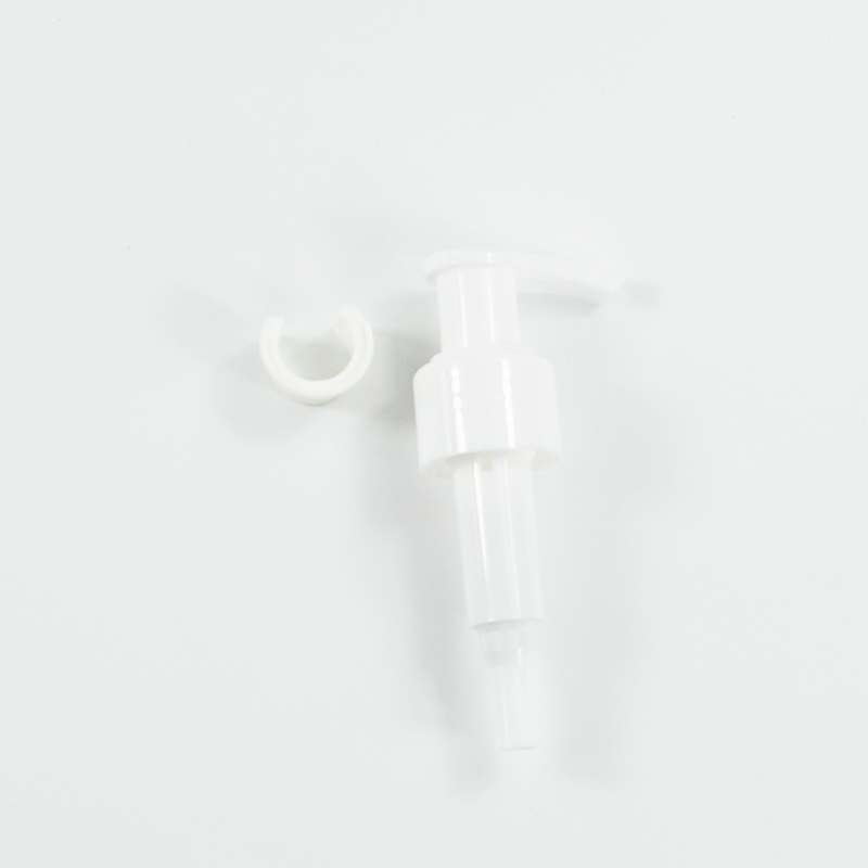 PP Base Material 24/410 28/410 Caliber Press Thread Lotion Pump for Custom Bottle Color