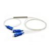 Buy cheap SC UPC Connector Steel Tube FTTH 1x2 Fiber Optic PLC Splitter from wholesalers