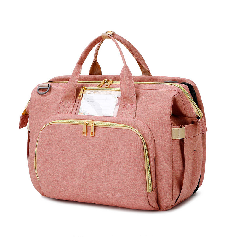 OEM Flap Nappy Large Capacity Backpack Diaper Bag 40*19*32CM