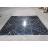 Buy cheap Bathroom Floor Nero Marquina Marble Slab , Nero Marquina Polished Marble Tile from wholesalers