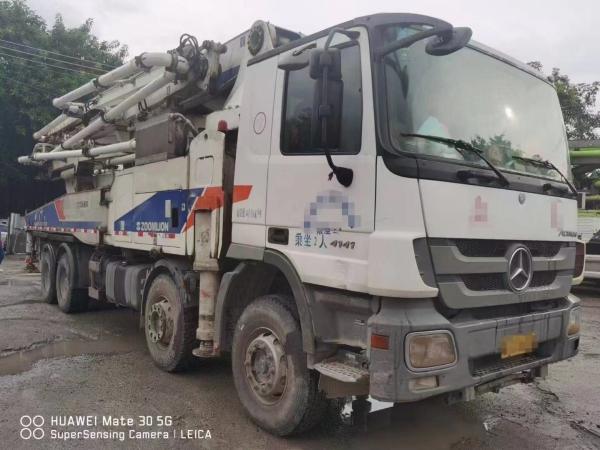 Buy cheap 2012 Zml 49m Concrete Pump on Benz Truck Concrete Boom Pump Spare Parts Provide from wholesalers