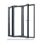 Buy cheap Commercial Patio Aluminum Folding Door Double Tempered Glass from wholesalers
