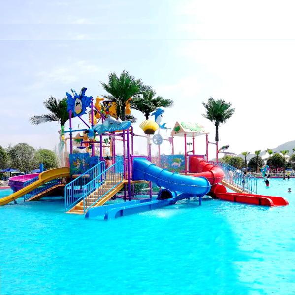 Buy cheap Fun Safe Outdoor Water Playground Thematic Design Eco Friendly from wholesalers