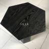 Buy cheap European Style Black Stainless Steel Walnut Side Table from wholesalers