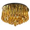 Buy cheap Gold Crystal flush mount ceiling Lights For Indoor Home Project Lighting (WH-CA-17） from wholesalers