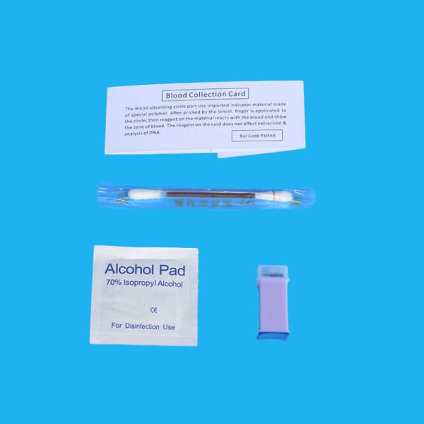 Buy cheap FDA Blood Sample Collection Card DNA Collection Special Card With Chemical Coating from wholesalers