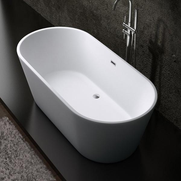 Buy cheap Non Porous White Acrylic Freestanding Bathtub For Bathroom from wholesalers