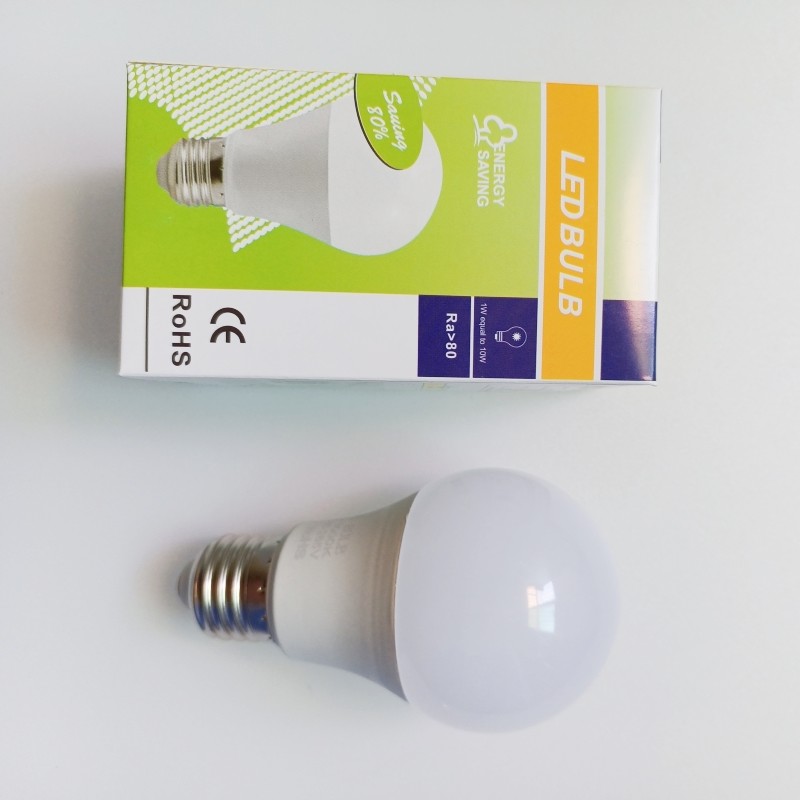 loadshedding rechargeable led light bulb with Battery Built-in emergency time 2 hours