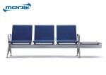 Custom Seater Hospital Furniture Chairs , Aluminum Frame Airport Waiting Chairs