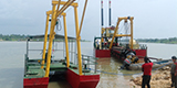 12 Inch Dredge Mining Equipment Ship Pond Power 160 Kw Auxiliary Engine Power