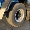 Buy cheap Carbon steel 12.5m Skeleton semi trailer 40ft Container Chassis truck trailer for sale from wholesalers