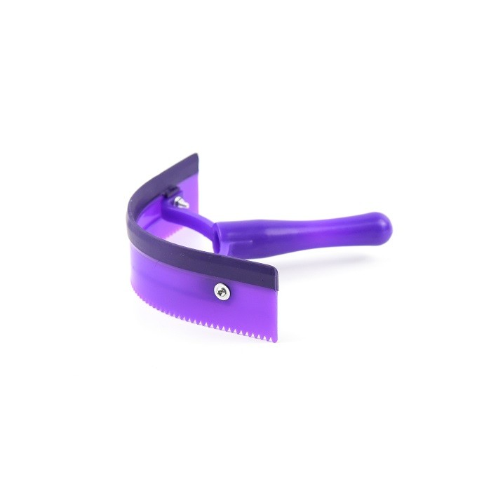 Equestrian Tools Horse Pony Sweat Scraper Lightweight With Curved Rubber Blade