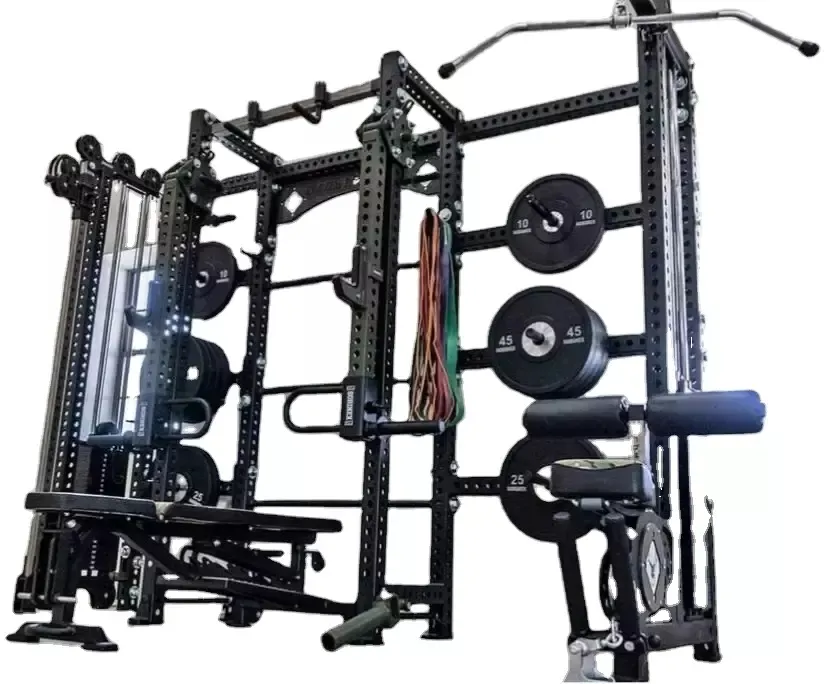 Multi Functional Smith Machine Station Power Rack Squat Rack Smith Gym Machine