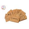 Buy cheap Brown Clolor Custom Card Printing , Printable Business Cards Unique Design from wholesalers