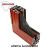 Buy cheap Thermal Break Wood Grain Aluminium Casement Window Profile For Apartment Project from wholesalers