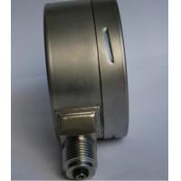 Buy cheap Stainless Steel Oil Filled Pressure Gauge 2.5" 1bar 0 Thread 1/4"BSP product