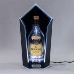 Buy cheap Acrylic Spirit Wine Single Bottle Glorifier Stand Lighted Liquor Bottle Display from wholesalers