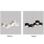 Modern Simple circular Chandelier Dining Room Kitchen Living Room white