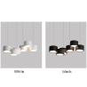 Buy cheap Modern Simple circular Chandelier Dining Room Kitchen Living Room white Chandelier (WH-MI-396) from wholesalers