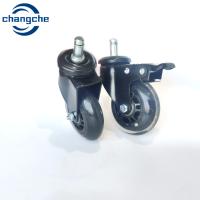 Buy cheap PU Polyurethane Industrial Caster Wheels 3 Inch For Swivel Chair product