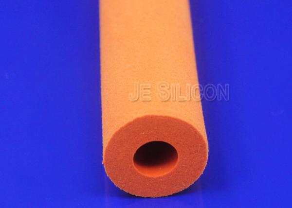 Buy cheap Silicone Sponge Small Diameter Foam Tube , Closed Cell Round Foam Tube from wholesalers