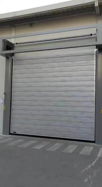 Buy cheap IP 54 Protection Class 0.20 Meter / Second galvanized Industrial Insulated Sectional Doors from wholesalers