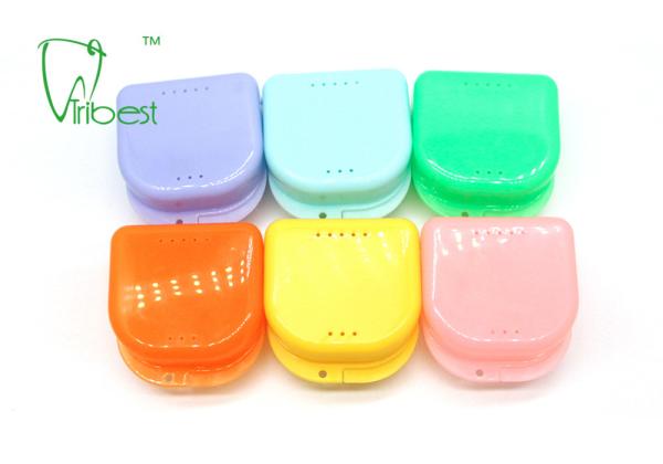 Buy cheap Medical Orthodontic Dental Retainer Case With Hole from wholesalers