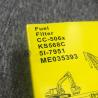 Buy cheap ME035393 KS568C HD820 Excavator Fuel Filter Car Accessories from wholesalers