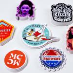 Waterproof Die Cut Sticker Labels UV Resist Custom Business Logo Stickers