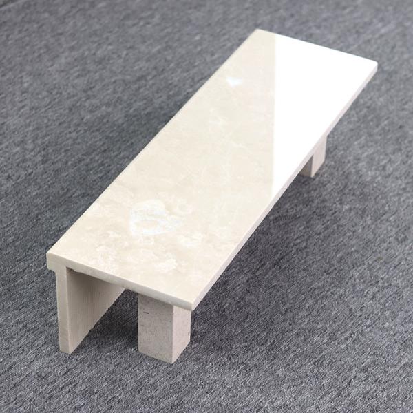 Buy cheap Light Yellow Interior Marble Stairs Decorative 0.5% Water Absorption from wholesalers