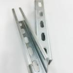 Cold Formed Section Slotted Steel Strut C Channel Powder Coated Unistrut SS304