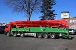 Secondhand Concrete Pump Truck 65m Heavy Equipment Mercedes Benz Cylinder Type