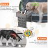 Buy cheap Stainless Steel Elevated Pet Feeder Bowls Tableware Slip Neck Protection Adjustable Lifting from wholesalers