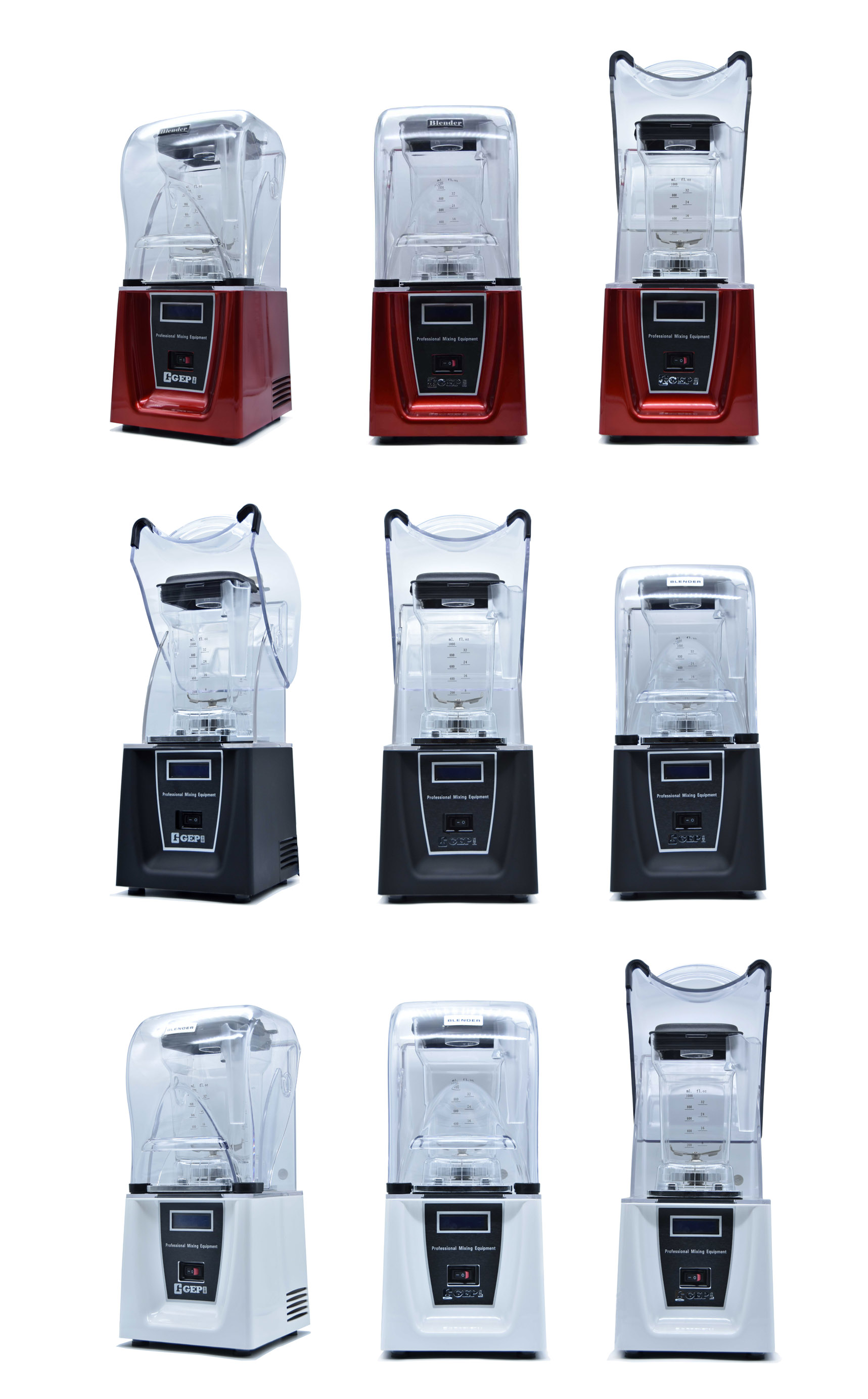 1.5L High Power Smoothie Milkshake Blender with 23000±1000 rpm and Pure Copper Motor