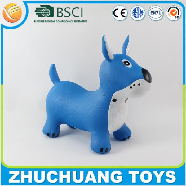 Buy cheap jumping inflatable cartoon animal toy dog from wholesalers