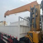 Used Crane Truck Howo 375 8x4 Secondhand Sinotruk 12 Wheels