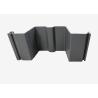 Buy cheap Plastic UPVC Pvc Sheet Piling For Seawalls Civil Construction Grey Color from wholesalers