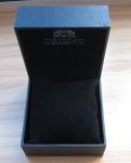 Buy cheap Classic Plastic Blue Watch Boxes with black suede pillow for showing watch from wholesalers