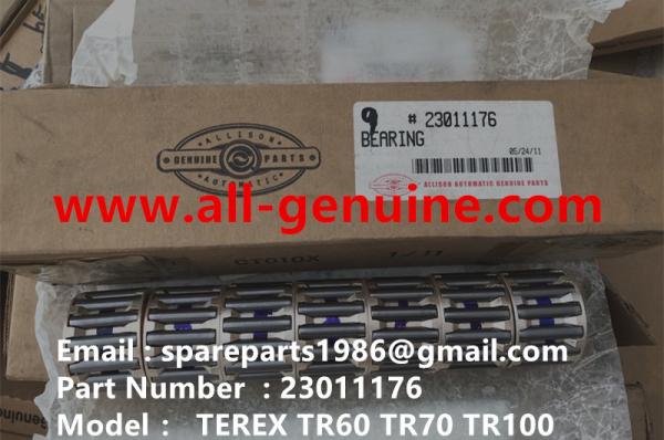 Buy cheap TEREX 23011176 BEARING ALLISON TRANSMISSION TIMKEN CUMMINS NHL RIGID DUMP TRUCK TR35 TR50 TR60 TR100 from wholesalers