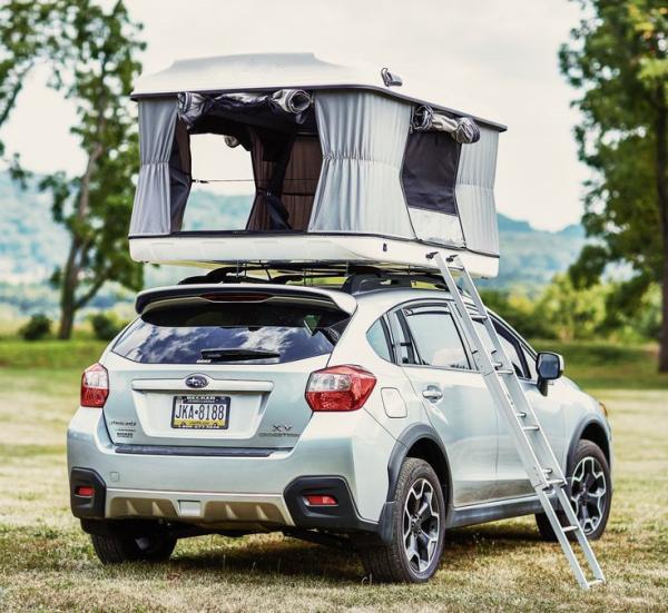 Buy cheap Glass Fiber Lid Automatic Roof Top Tent Customized Color Water Resistant from wholesalers