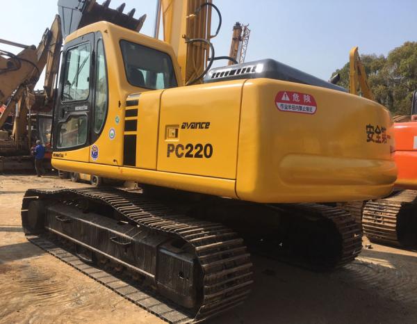 Buy cheap 0.9m3 Bucket PC220 5.5km/H 2016 Year Used Komatsu Excavator from wholesalers