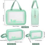 Toiletry Bag for Women Men, Waterproof Makeup Cosmetic Bag Travel Organizer for