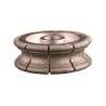 Buy cheap Silver Slotting Electroplated Bullnose Grinding Wheel 35mm from wholesalers