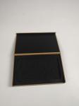 Modern Luxury Electronics Packaging Box Black Art Paper With Hot Stamp Foil