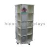 Buy cheap Wooden Floor Rotating Clothing Shop Display Cabinets For Garment Retail Stores from wholesalers