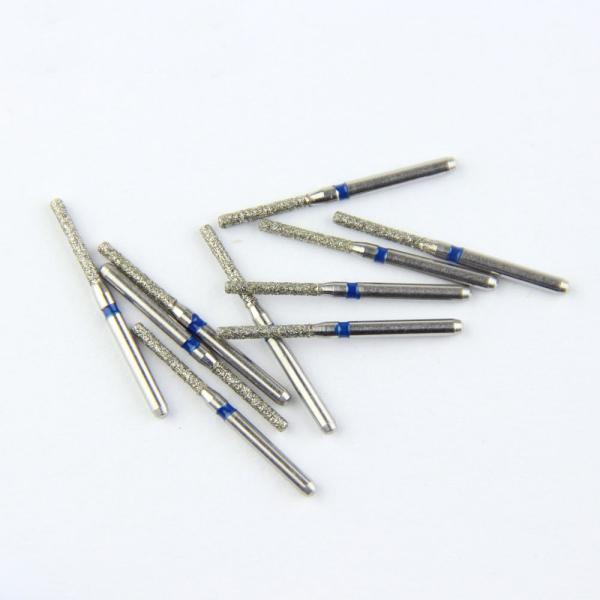 Buy cheap SF Flat End Cylinder FG Diamond Burs High Speed Dental Bur Super Hard Diamond Grits from wholesalers