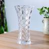 Buy cheap 30cm Tall Glass Flower Vase Clear Pressed Glass Material For Indoor / Outdoor from wholesalers